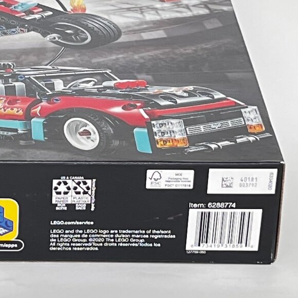 Lego Brand New Technic Stunt Show Truck & Bike 42106 - Picture 10 of 10